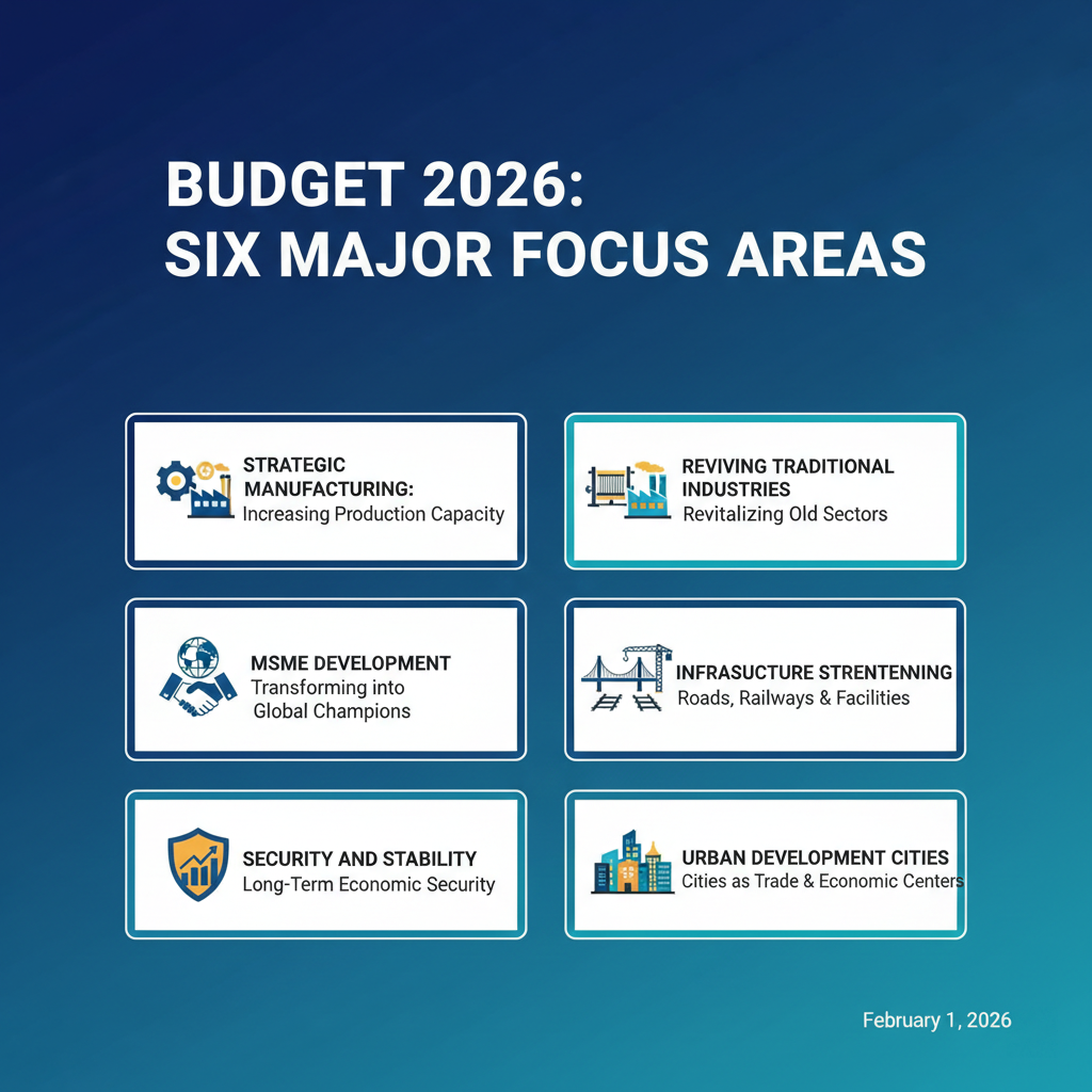 union six major areas